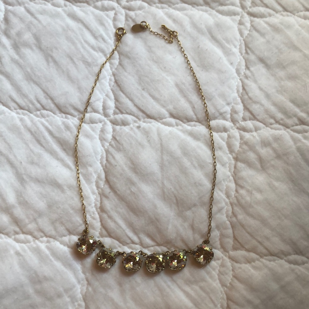 CATHERINE POPESCO - Large Stone 6!Crystal Necklace